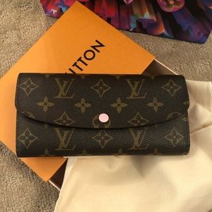 Louis Vuitton Ballet pink Emilie wallet. Brand New